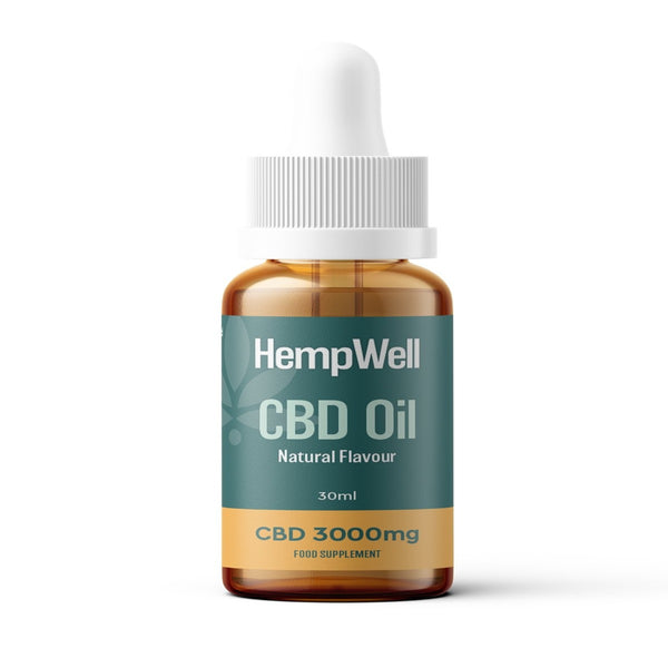 HempWell CBD Oil | 3000mg CBD | 30ml Bottle – Nxgen Organics